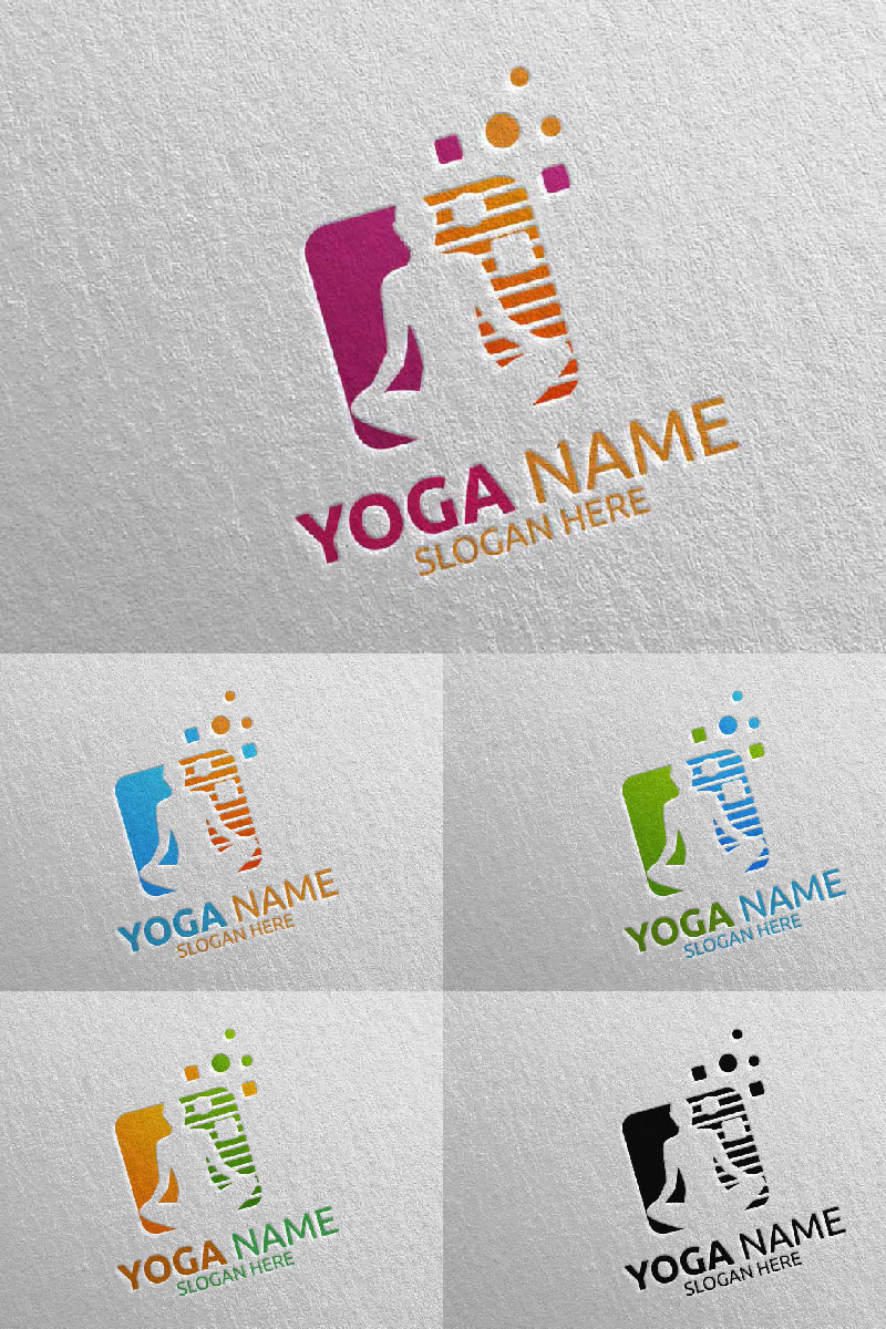 Yoga 23 Logo Template