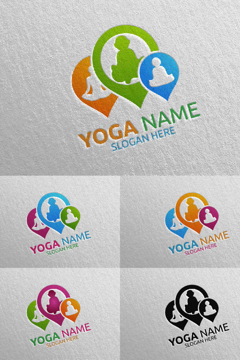Yoga 21 Logo Template