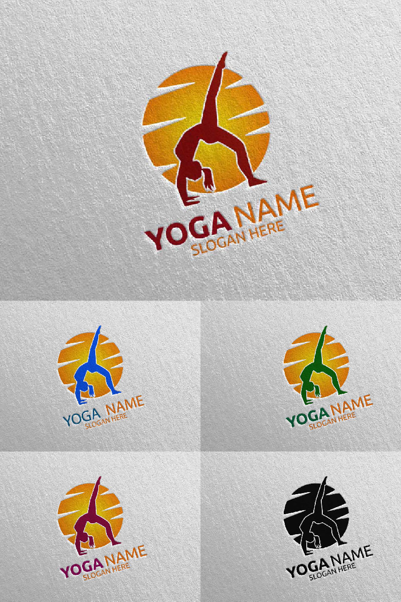 Yoga 30 Logo Template
