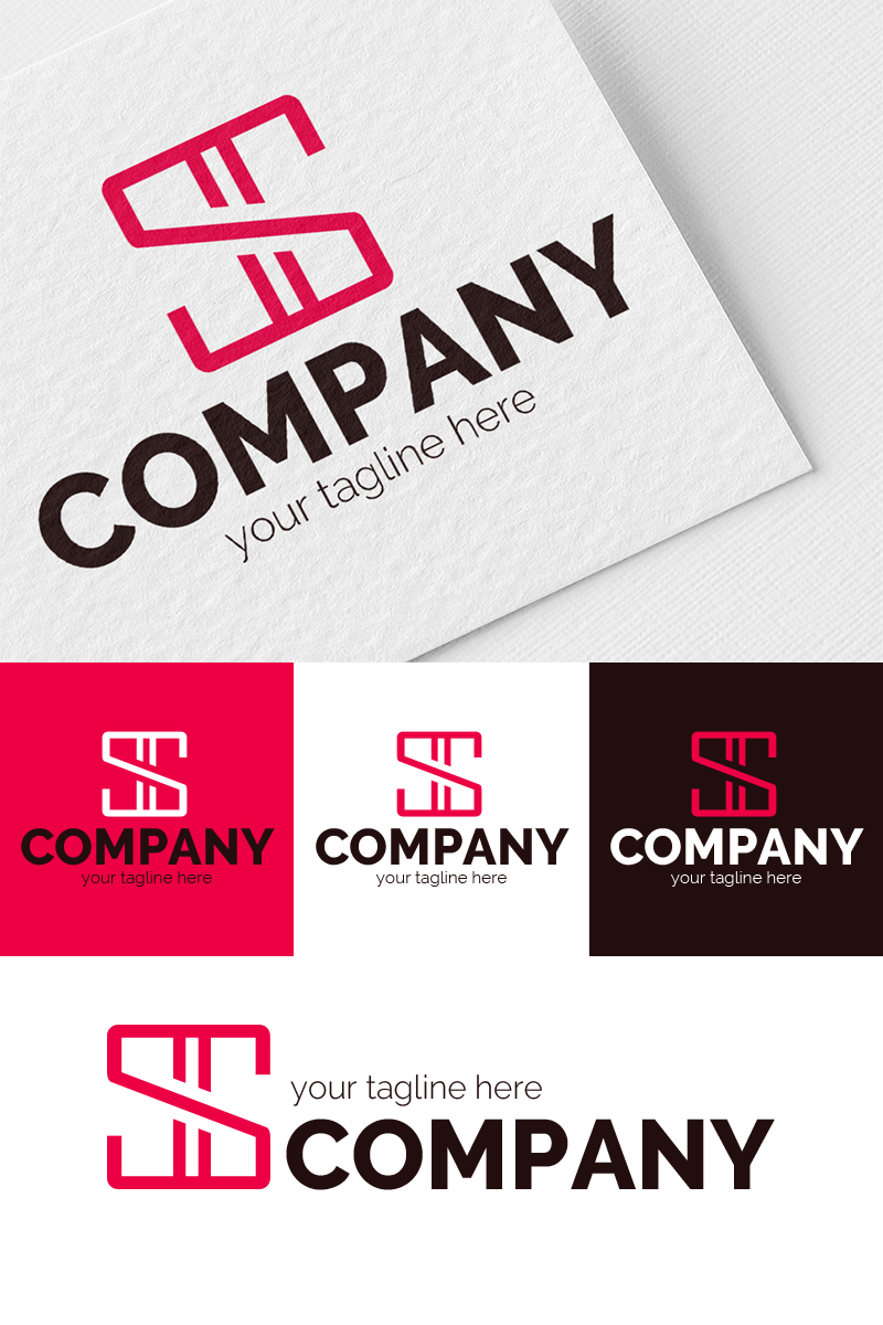 Logo, graphic sign, combines: Letter S + Finance