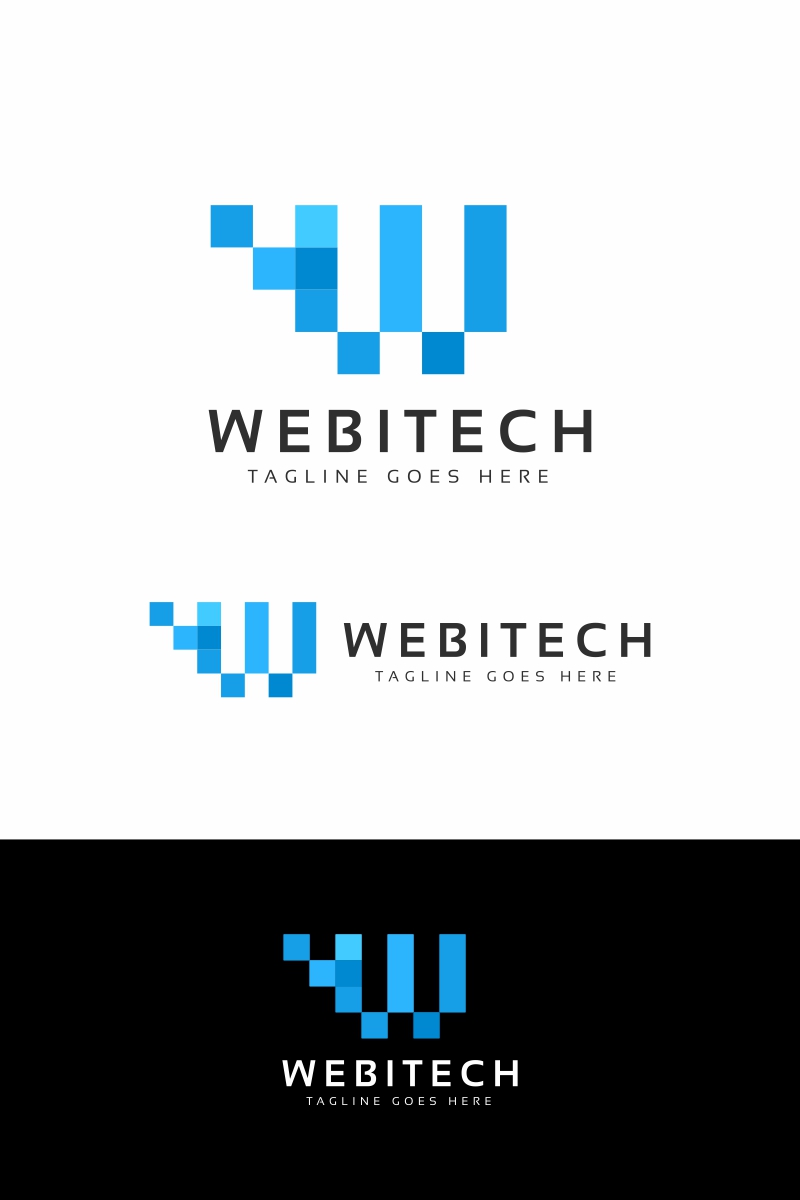 Webitech W Letter Logo Template