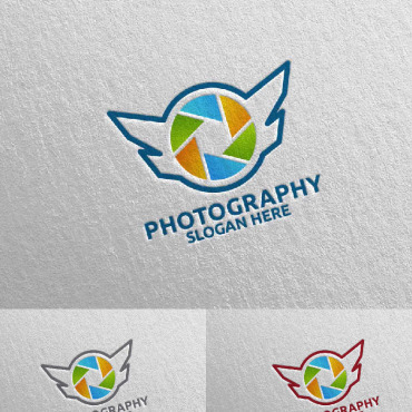 Wing Camera Logo Templates 94683