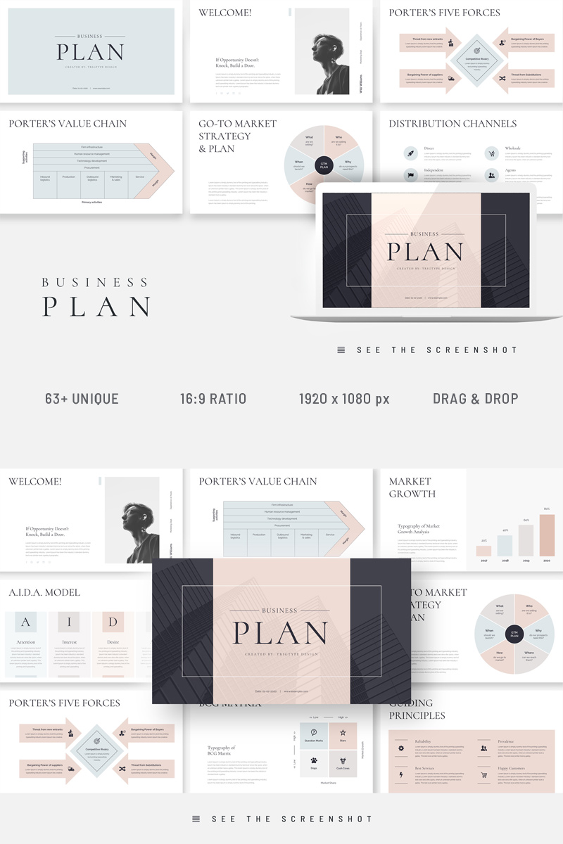 Business Plan Presentation - Keynote template