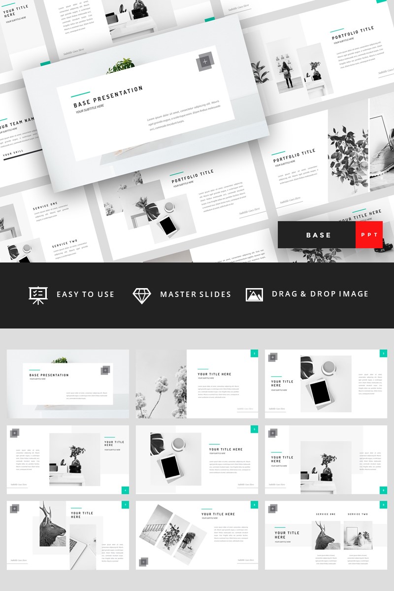 Base - Minimal PowerPoint template