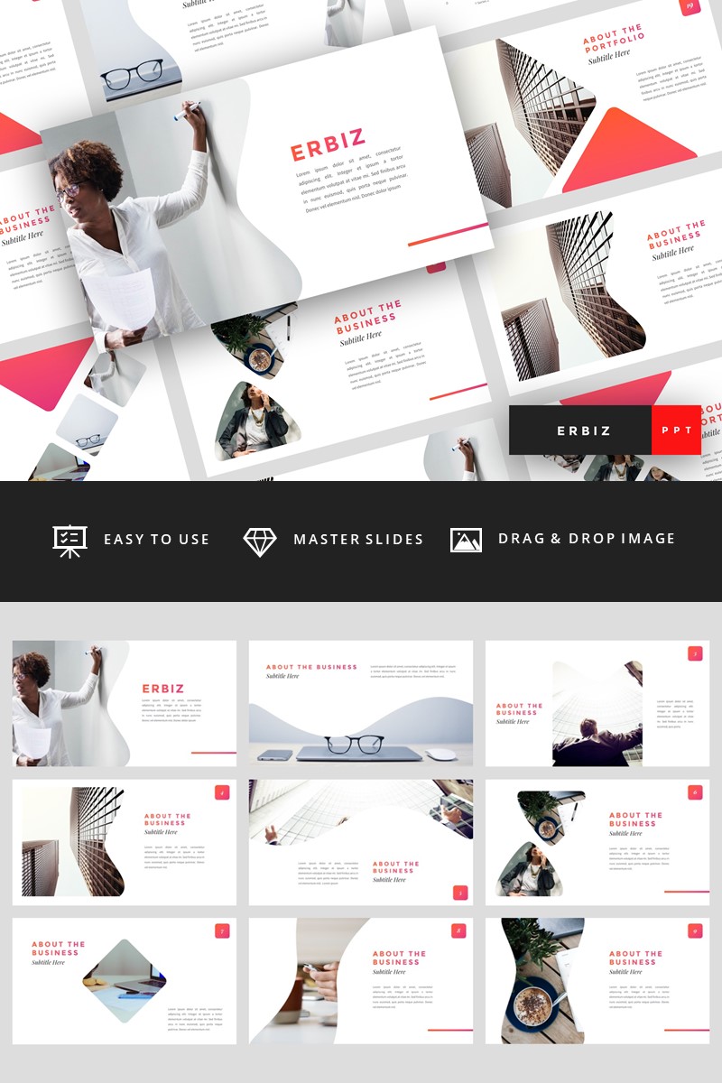 Erbiz - Business PowerPoint template