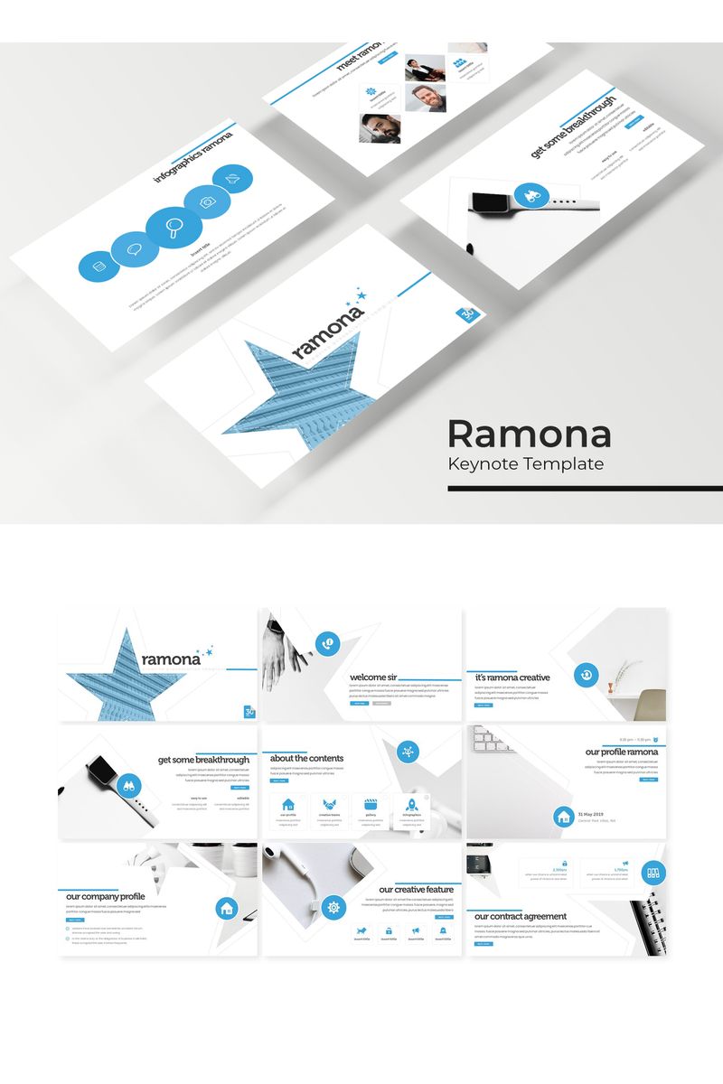 Ramona - Keynote template