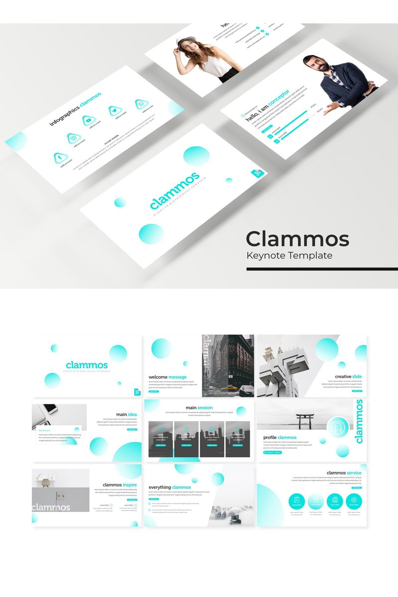 Clammos - Keynote template