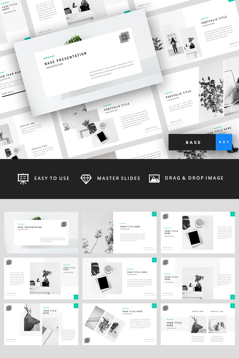 Base - Minimal - Keynote template