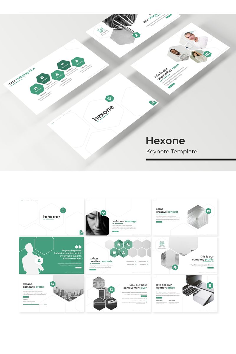 Hexone - Keynote template