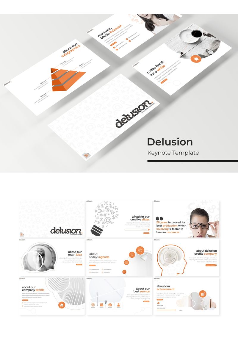 Delusion - Keynote template