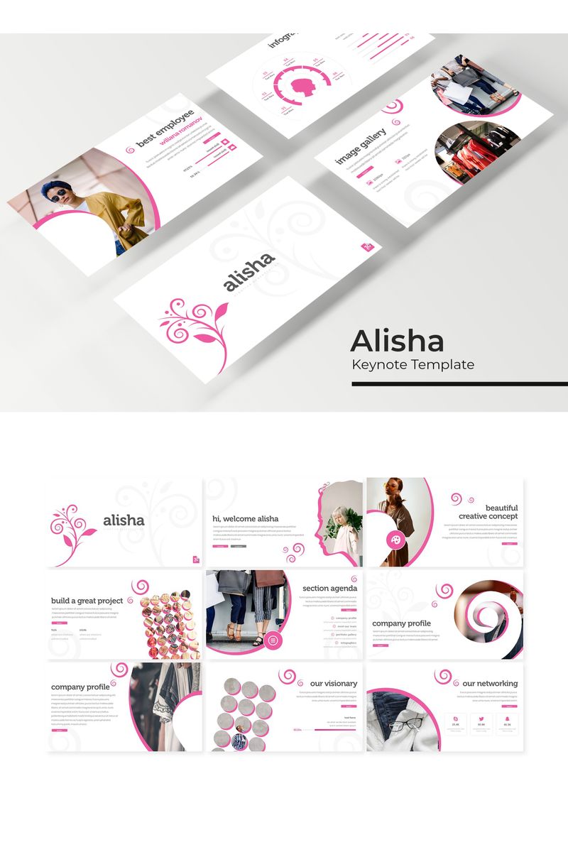 Alisha - Keynote template