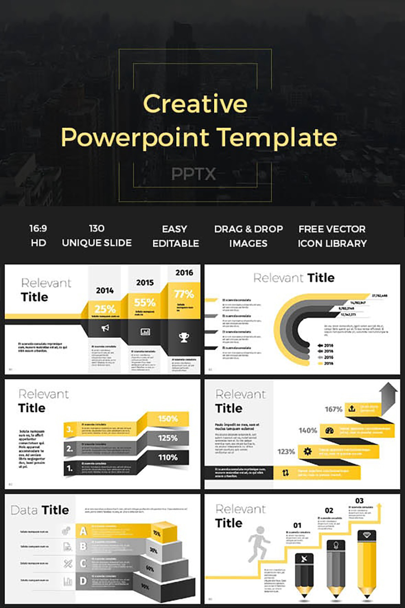 City Creative PowerPoint template