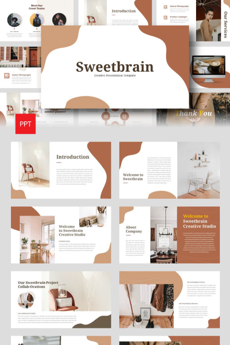 Sweetbrain PowerPoint template