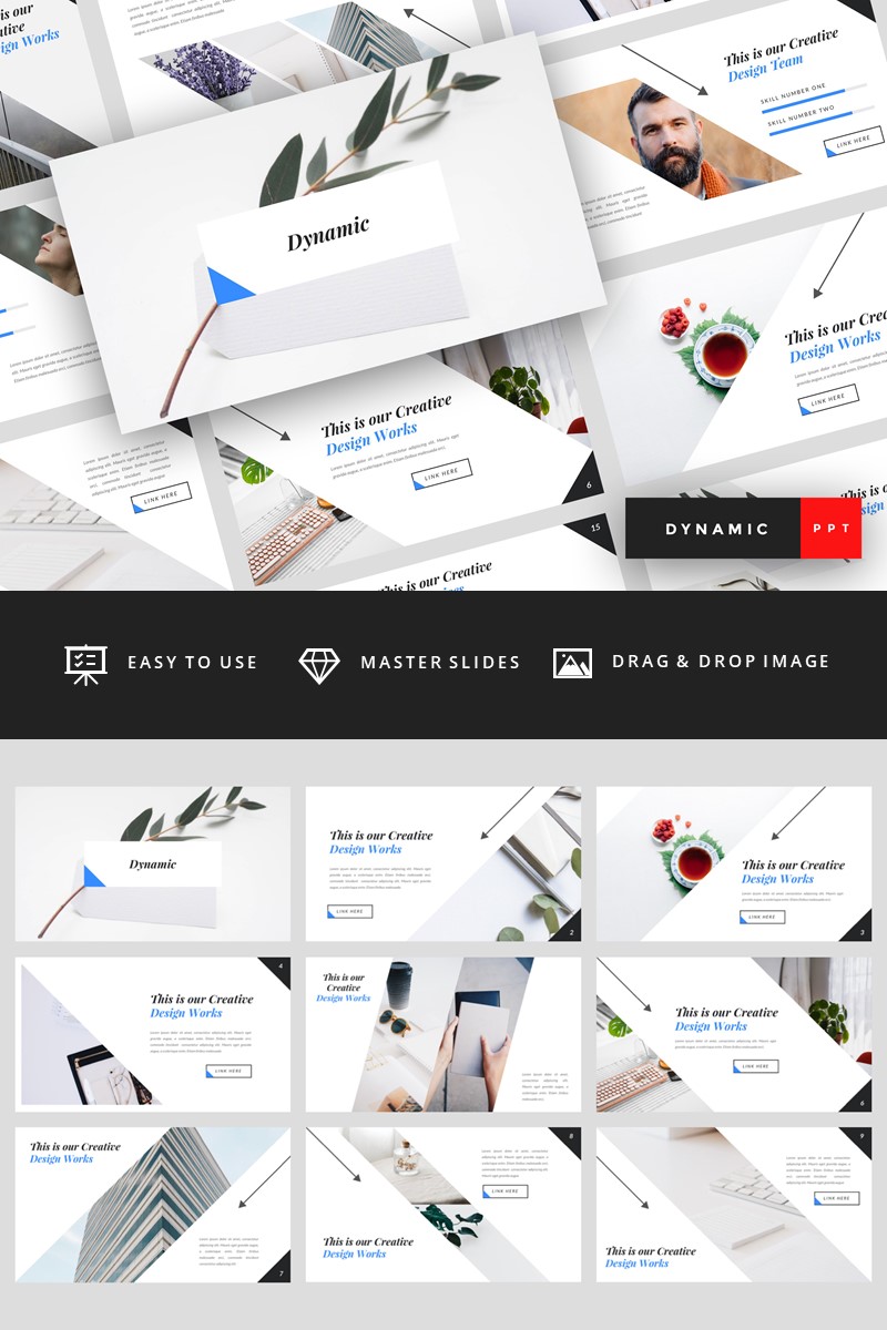 Dynamic - Creative PowerPoint template