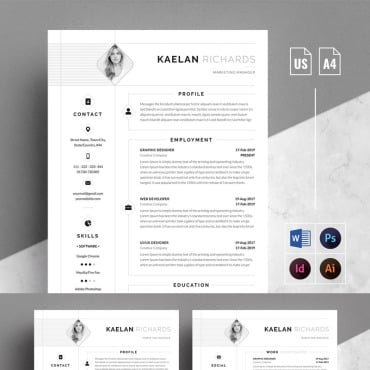 Template Stationery Resume Templates 94956