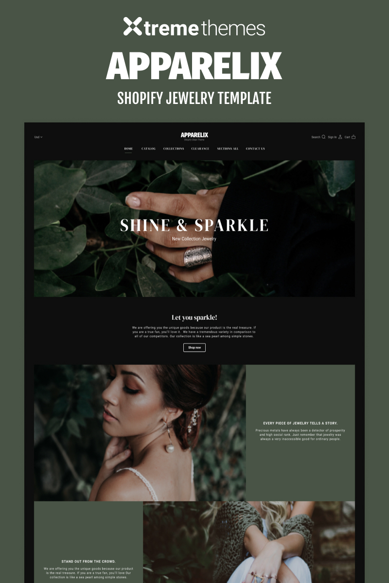 Jewelry Online Store Shopify Theme