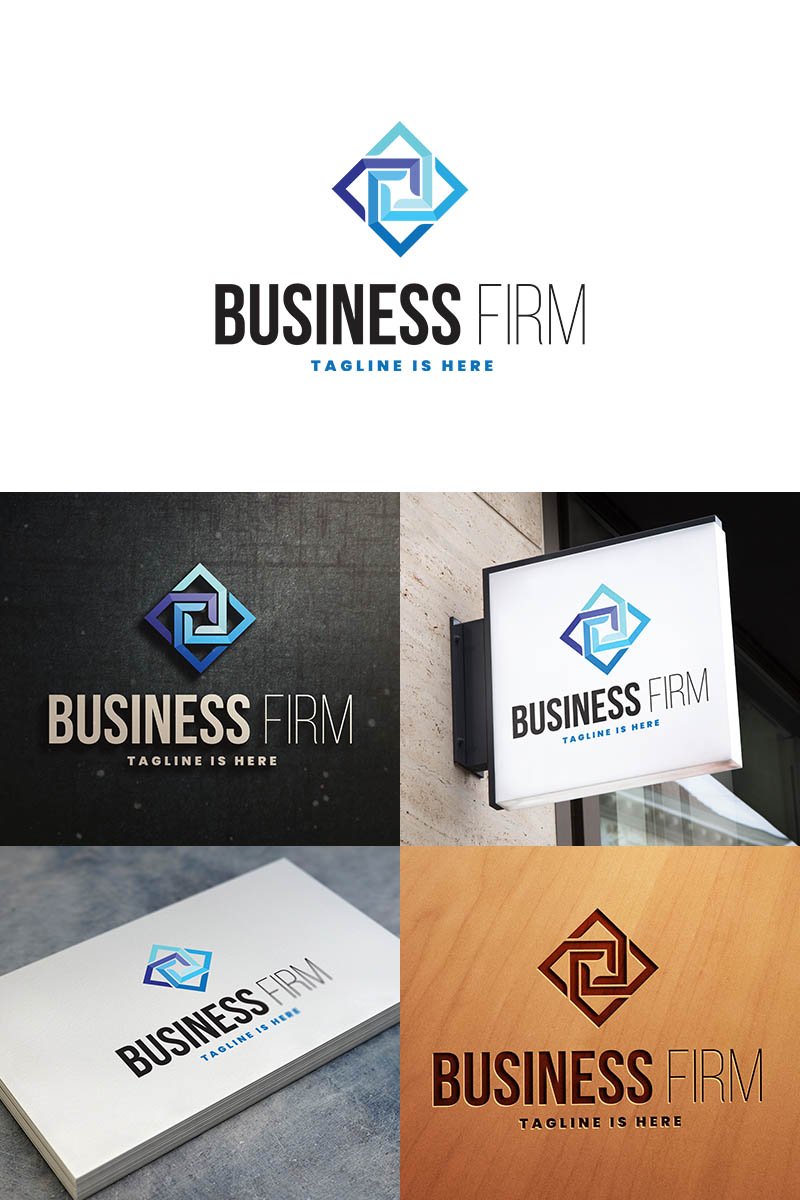 Business Firm Logo Template Design