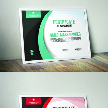 Corporate Decorative Certificate Templates 95081