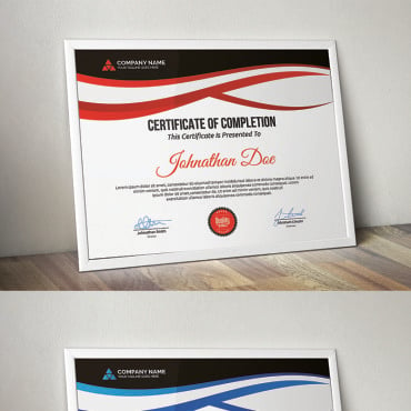 Corporate Decorative Certificate Templates 95088