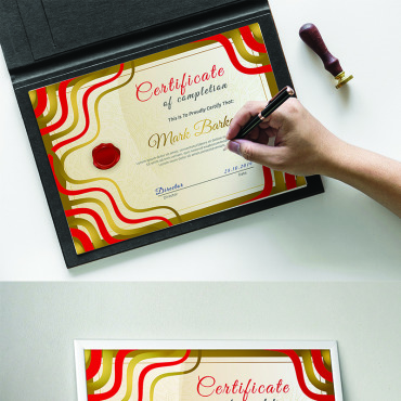 Corporate Decorative Certificate Templates 95089