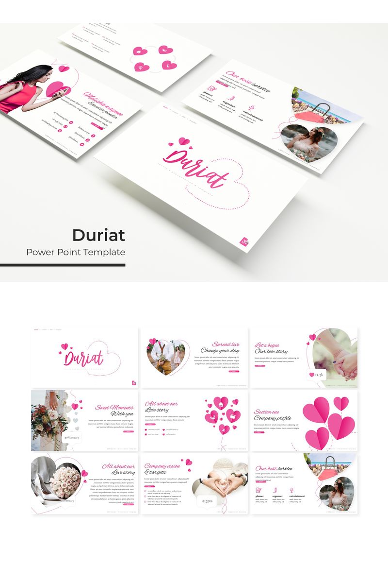 Duriat PowerPoint template