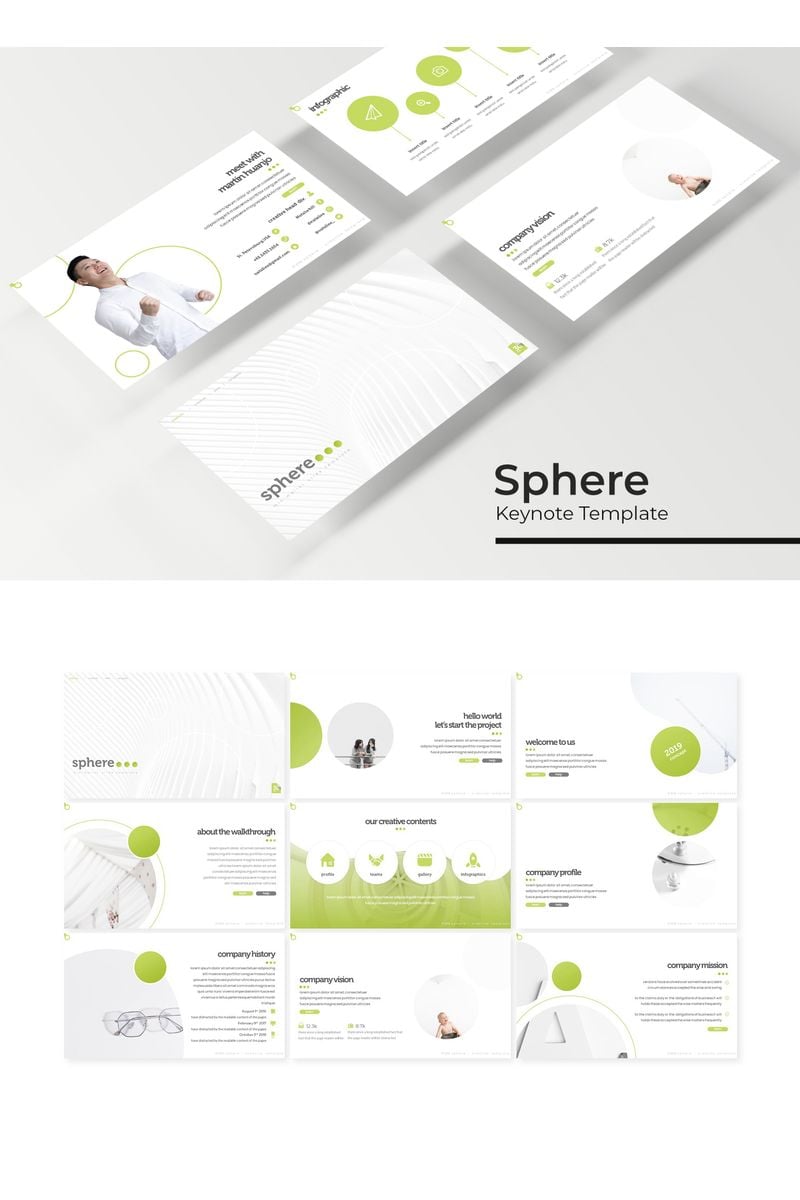 Sphere - Keynote template