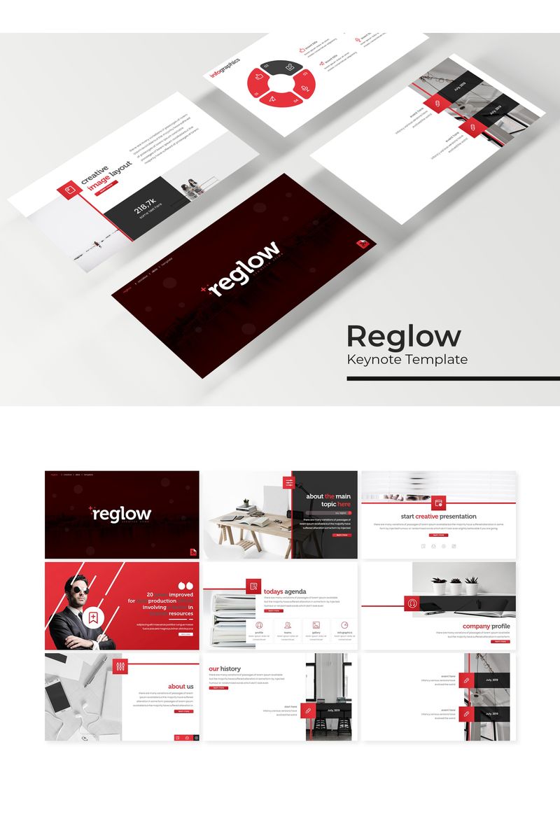 Reglow - Keynote template