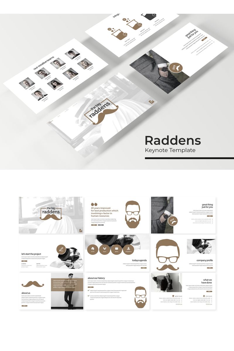 Raddens - Keynote template
