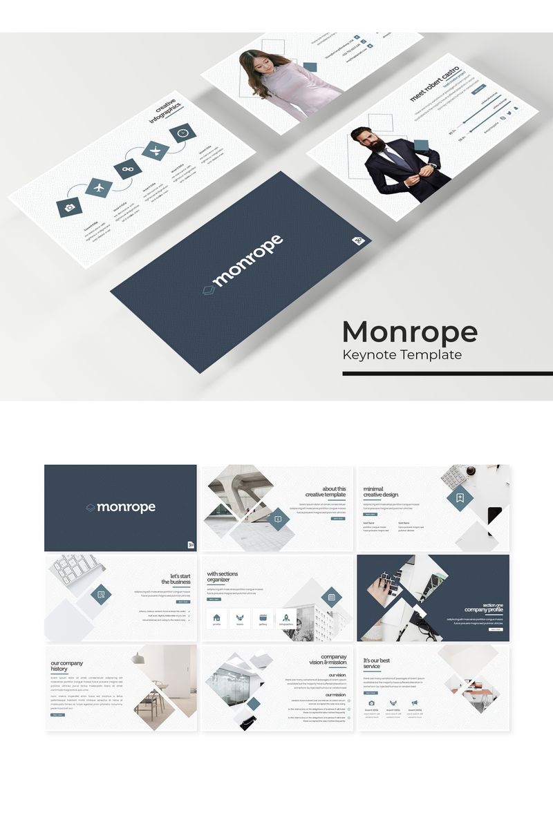 Monrope - Keynote template