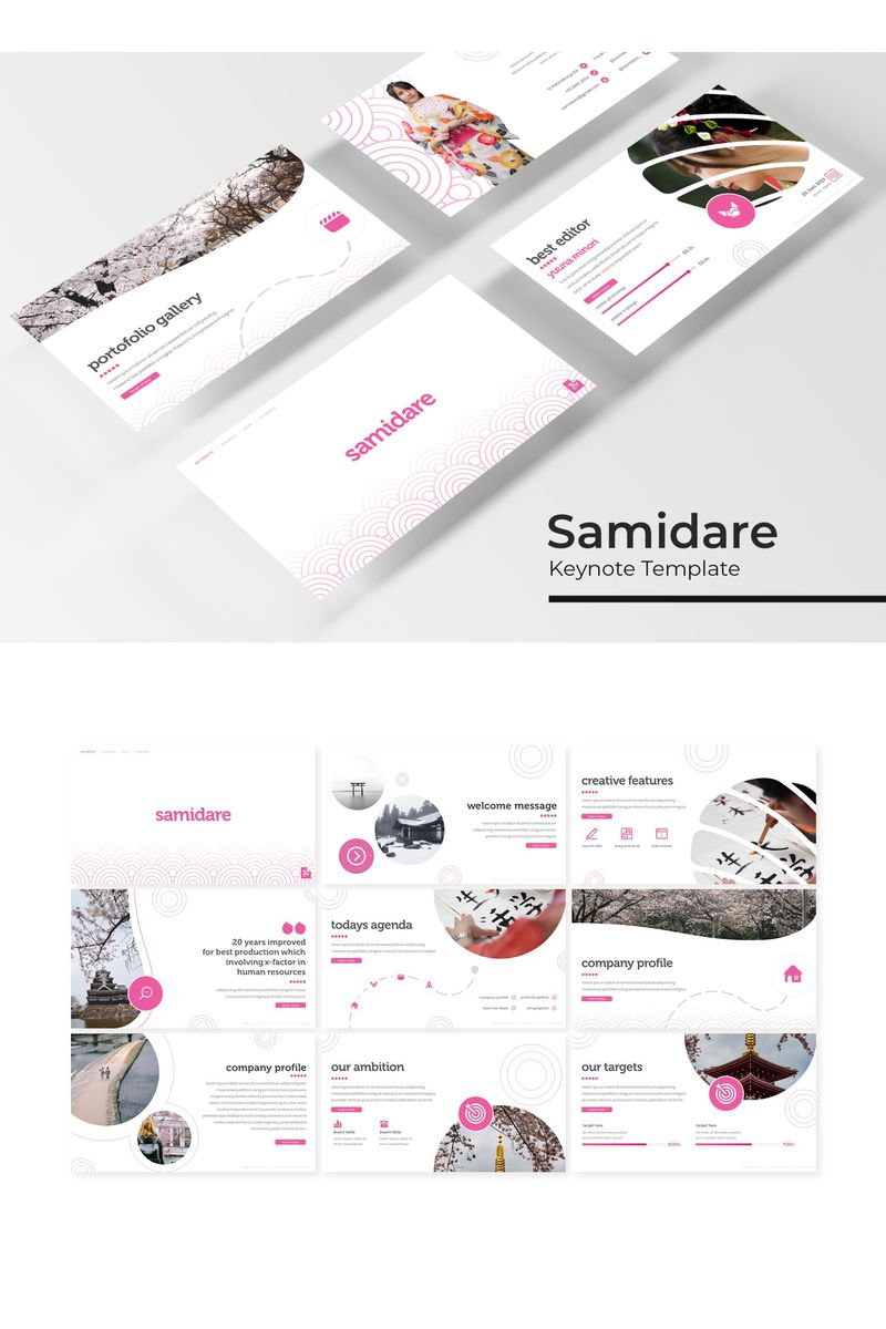 Samidare - Keynote template