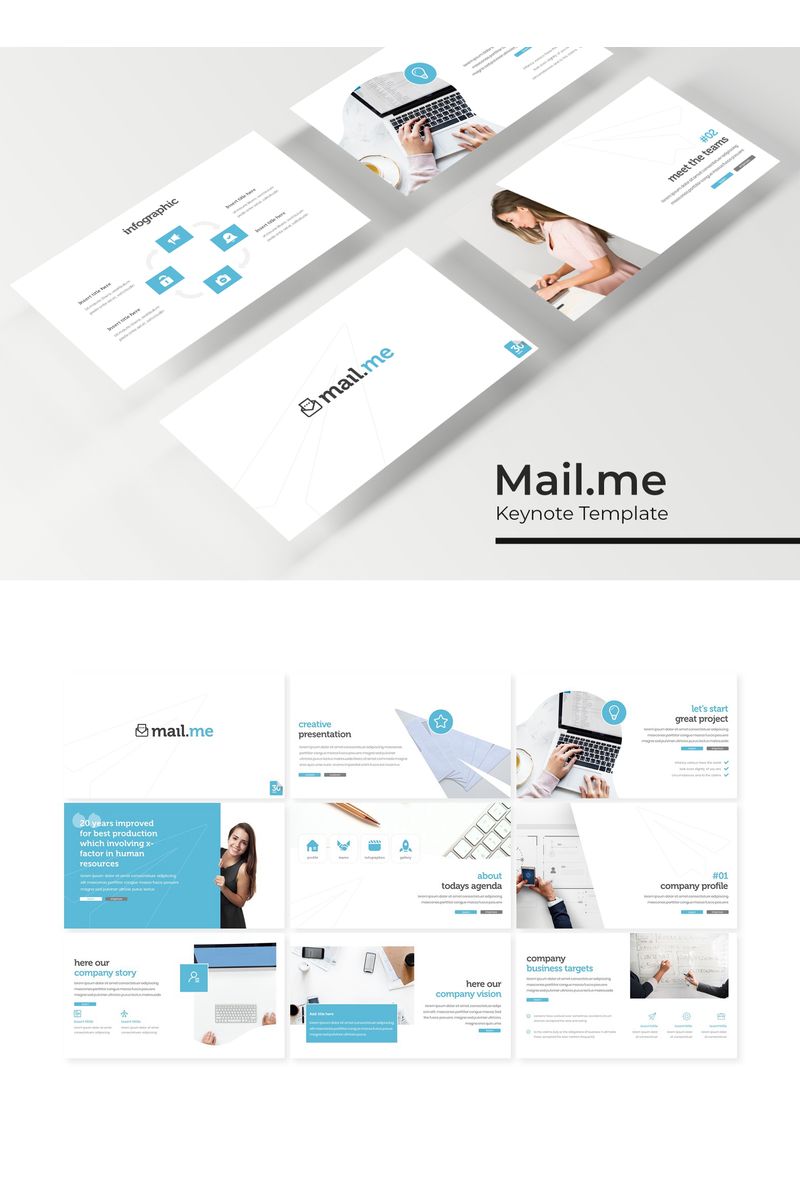 Mail.me - Keynote template