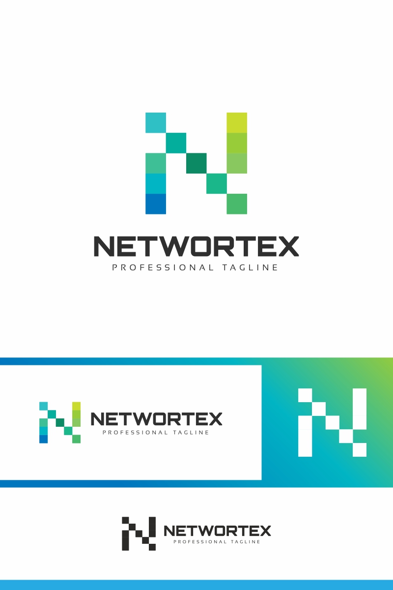 Networtex - Letter N Logo Template