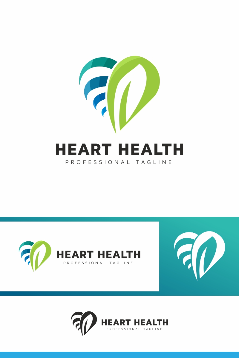 Heart Health Logo Template