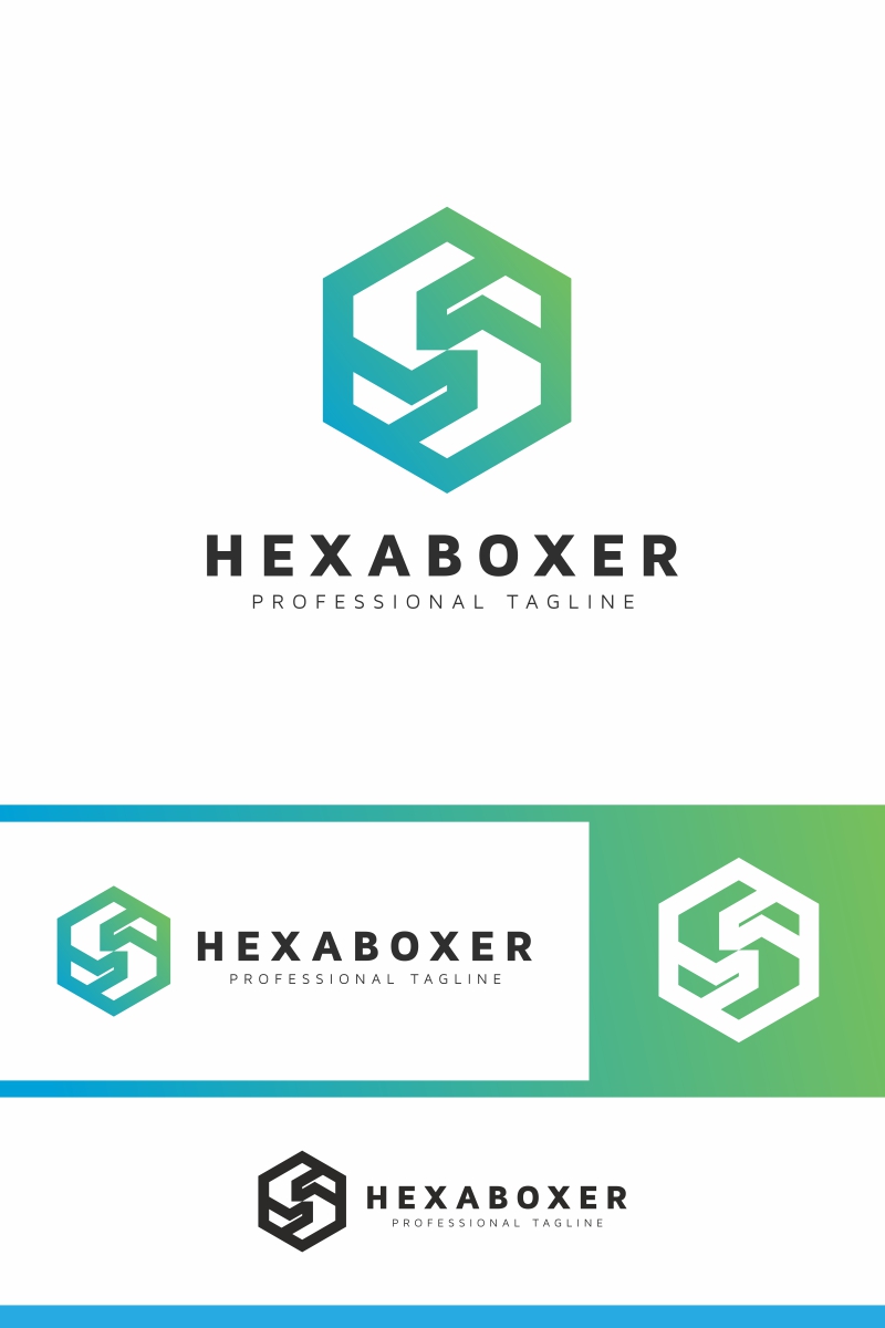 Hexagon Technology Logo Template
