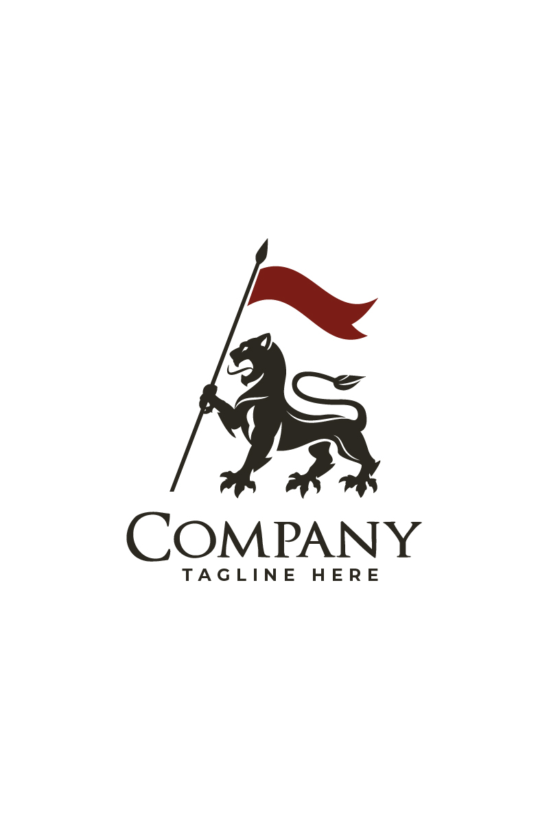 Liones Heraldic Logo Template
