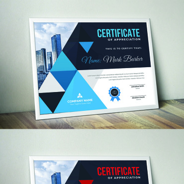 Corporate Decorative Certificate Templates 95332