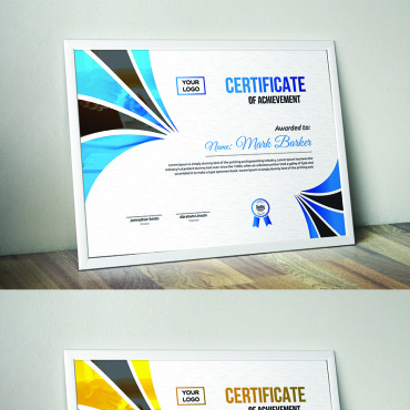 Corporate Decorative Certificate Templates 95334