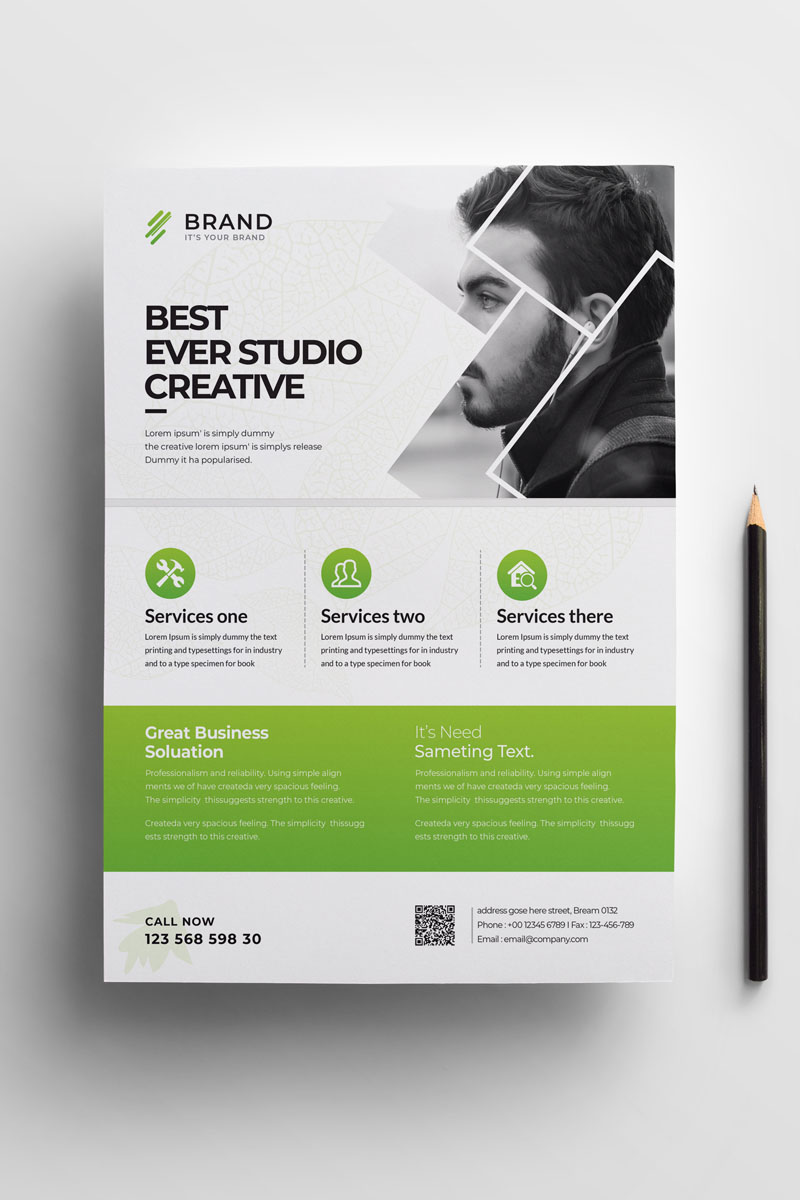 Brand - Creative Business Flyer Vol_ 35 - Corporate Identity Template