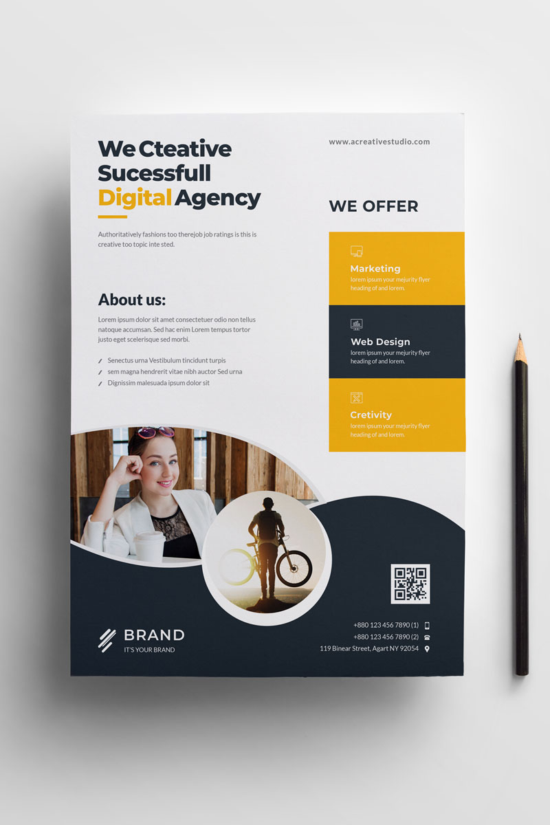 Brand - Best Creative Business Flyer Vol_ 32 - Corporate Identity Template