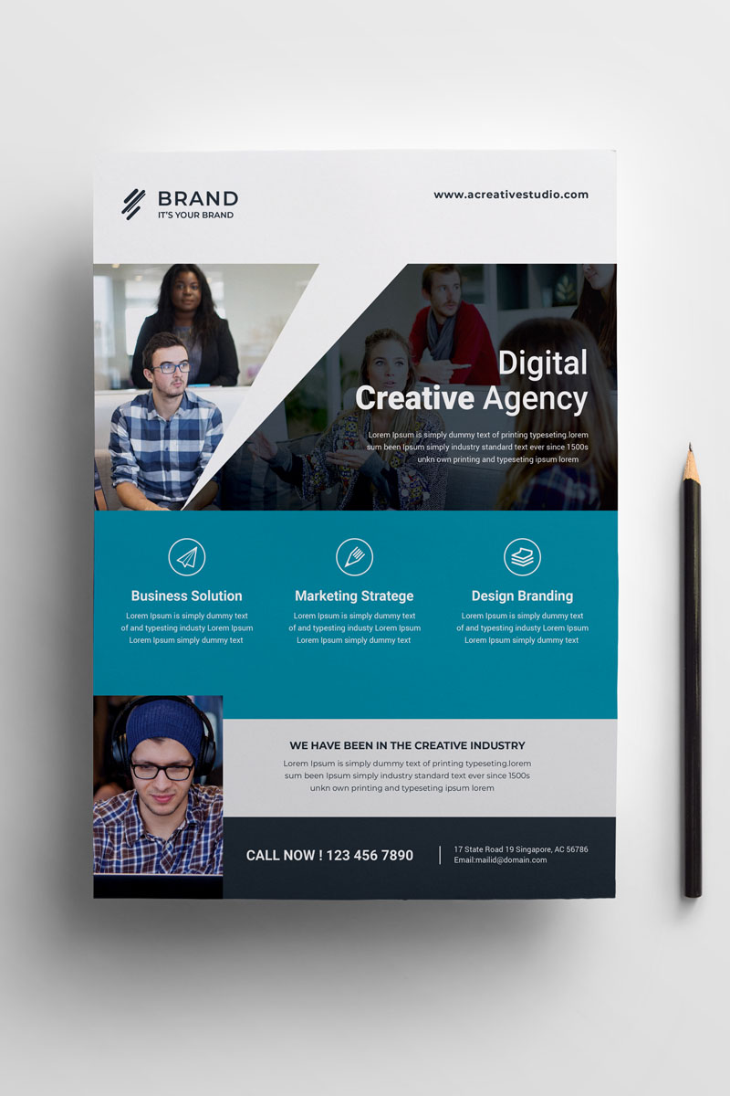 Brand - Creative Business Flyer Vol_ 31 - Corporate Identity Template