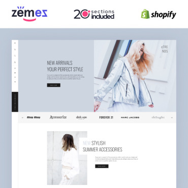 Clothing Clothes Shopify Themes 95367