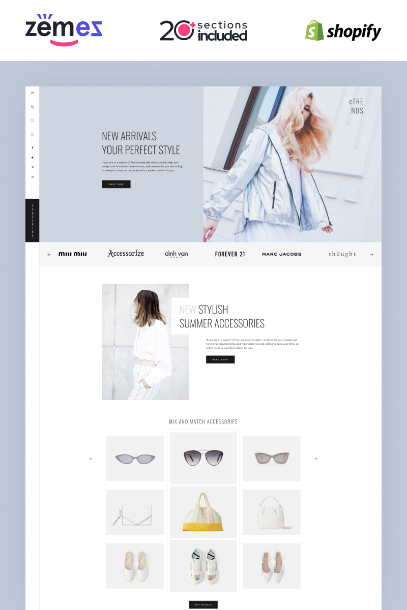 Shopify Lookbook Carousel Template Shopify Theme