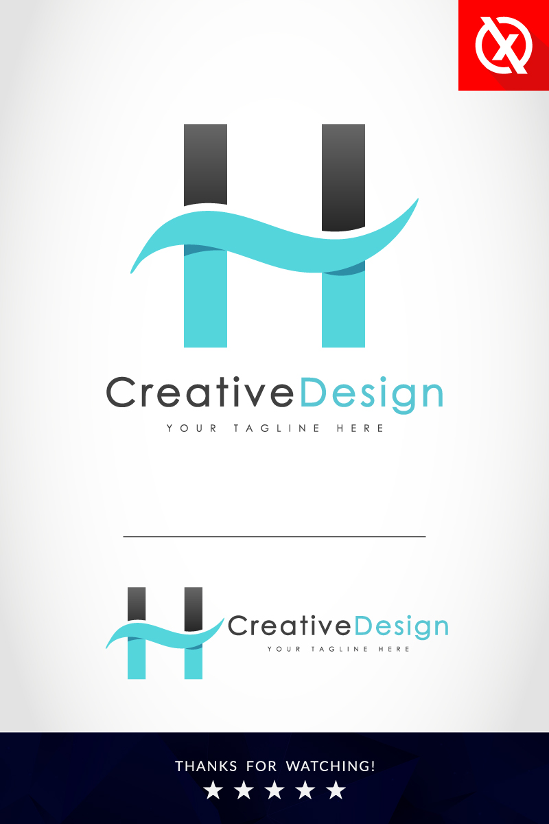 Creative Brand H Letter Logo