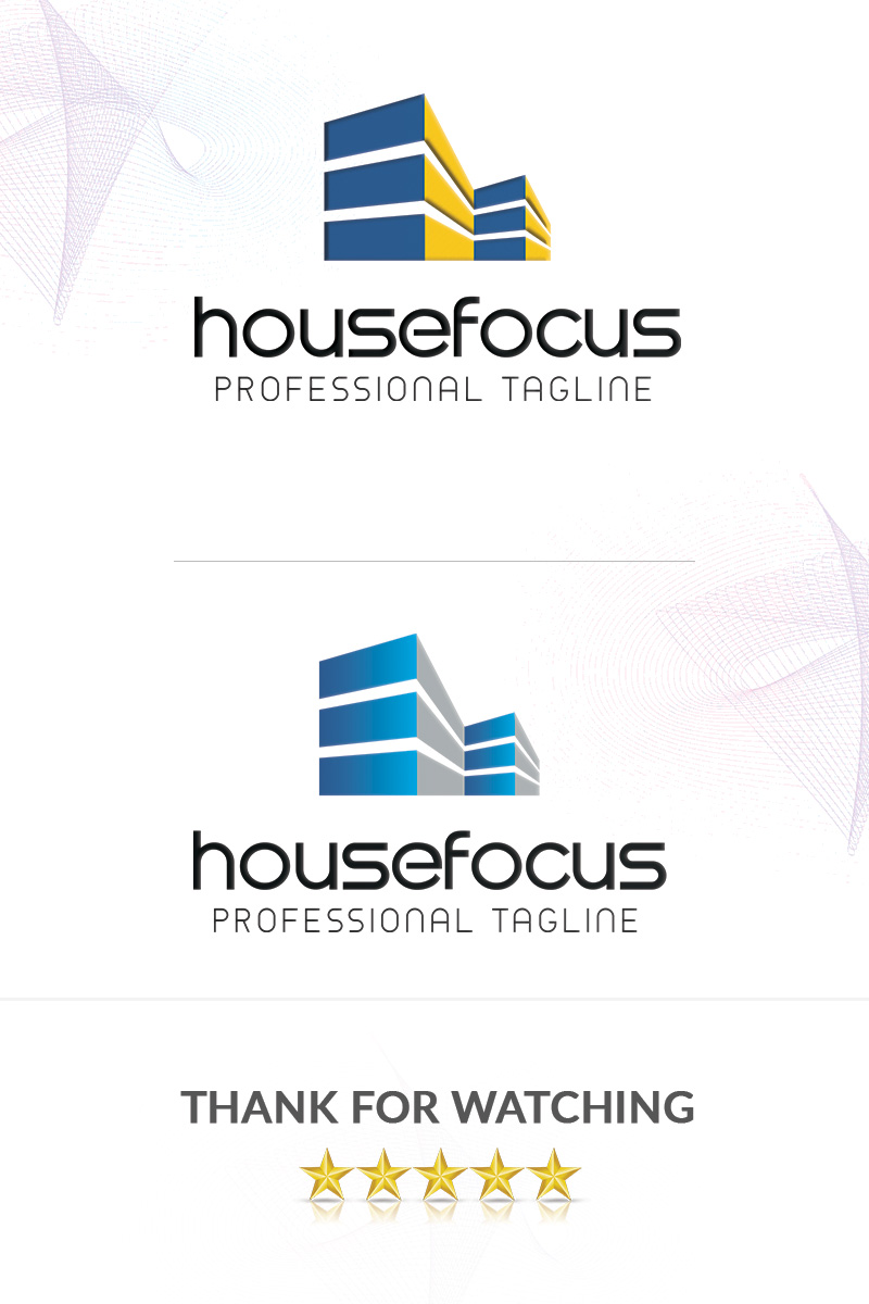 Housefocus Logo Template