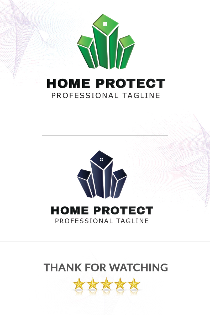 Home Protect Logo Template