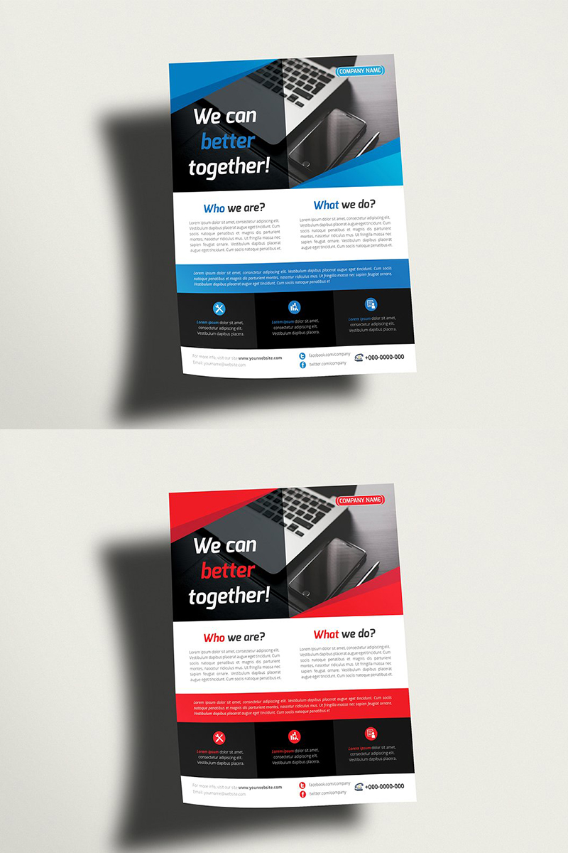 Multipurpose Clean Flyer - Corporate Identity Template