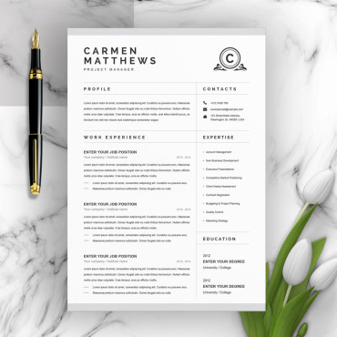 2 Page Resume Templates 95619