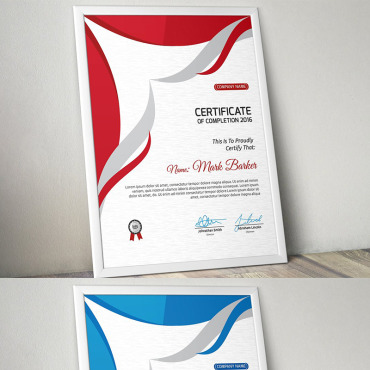 Corporate Decorative Certificate Templates 95648