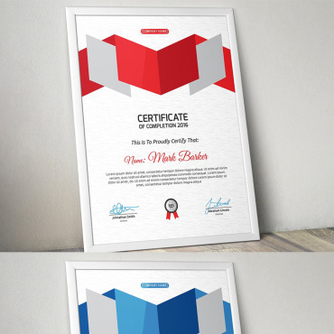 Corporate Decorative Certificate Templates 95654