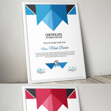 Corporate Decorative Certificate Templates 95655